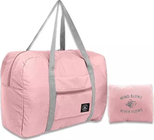 Amerteer Foldable Travel Duffel Bag for Women and Men,Waterproof Lightweight bag
