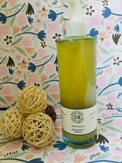 SHAY & BLUE Blackberry Woods Body & Hand Wash 250ml NEW FAST FREE