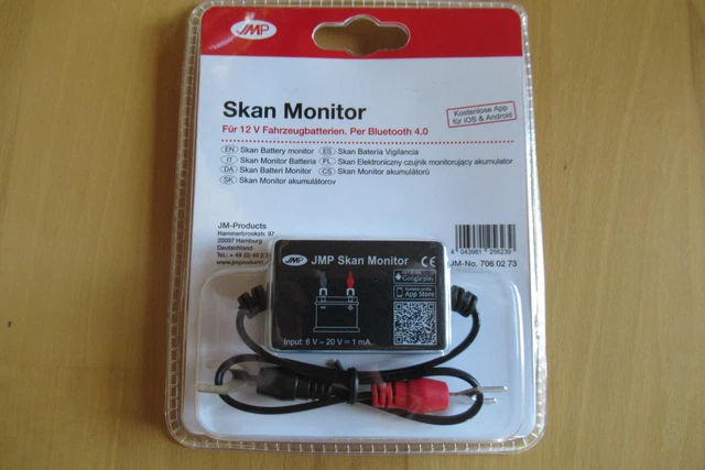 JMP Battery Monitor - Bluetooth Monitoring and Excel Board Develop
