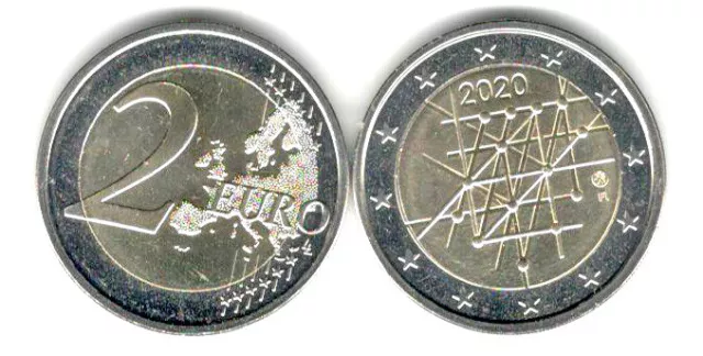 Finnland 2 Euro Gedenkmünze 2020 100 Jahre Universität Turku