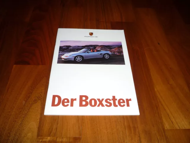 Porsche Boxster brochure 08/1996