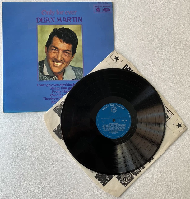 Dean Martin Only For Ever Vinyl Album LP Gus Levene Music For Pleasure MFP 1299
