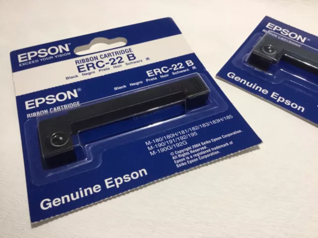 Epson Unused Ribbon Cartridge ERC-22 B (black)