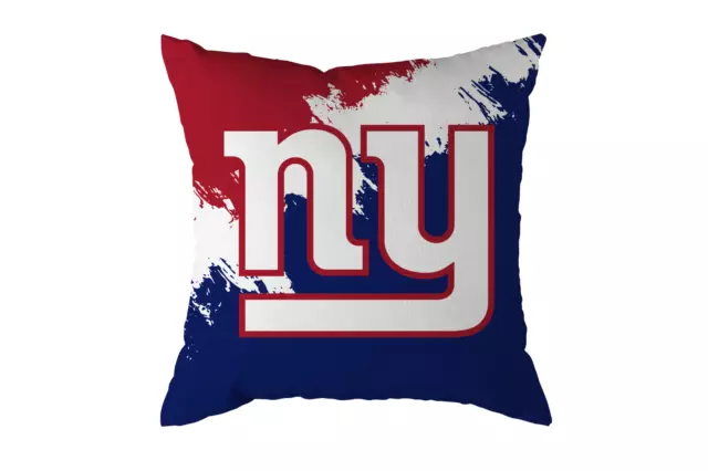 New York Giants NFL Logo & Helm Kuschel Kissen 50 x 50 cm