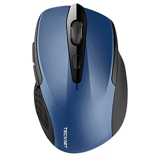 TECKNET Bluetooth Mouse, 2600DPI Adjustable Wireless Mouse With 24 Months