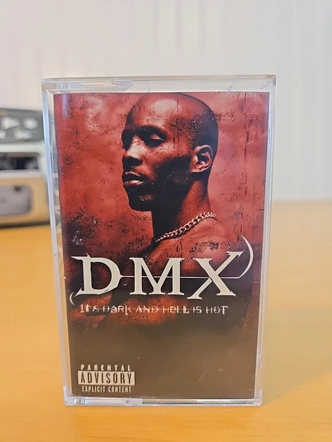 DMX ITS DARK And Hell Is Hot Cassette Rare 1998 Original Def Jam Rap ...
