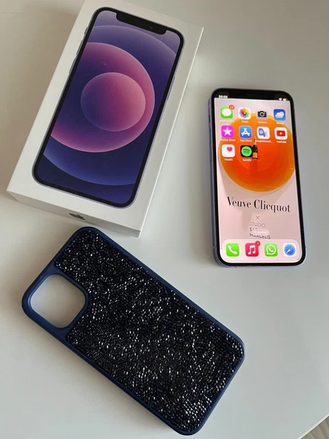 Apple iPhone 12 mini A2399 - 64GB - Violett (Ohne Simlock)