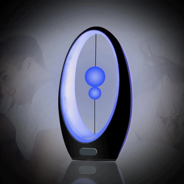 Lámpara de equilibrio de 1,5 W interruptor magnético USB Powered Sailing Art luz nocturna cálida Eye-Ca