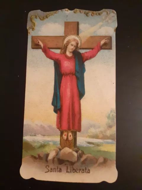 1908 Raro Santino Di Santa Liberata