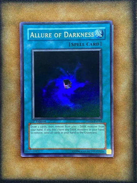 Yugioh Allure Of Darkness PTDN-EN084 Ultra Rare 1st Ed NM