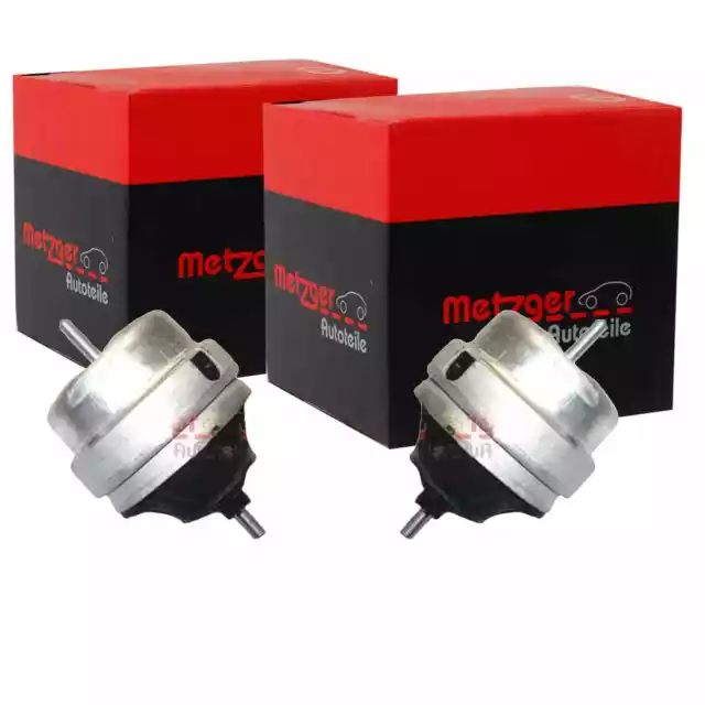 2X METZGER Roulement Moteur les Deux Côtés Avant Pour Audi A4 A6 Skoda Superb VW