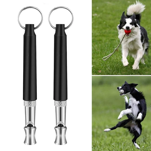 Versátil Pet Sound Pipa para entrenamiento de perros Sentarse Ven a comer Down Gargantas