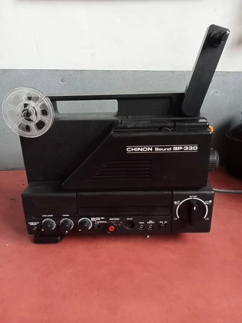 Projecteur Chinon sound SP-330 Sound projector pour super 8 avec micro