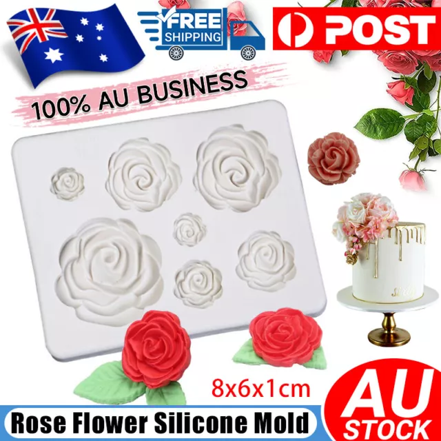 CLAY MOULD ROSE Animal 3D Candle Mold Cat Mold For Baking $21.87 - PicClick  AU