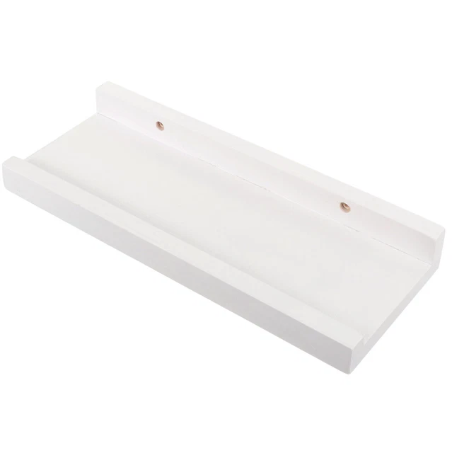 Support Mural Pour Skateboard - Transforme Ta Planche En étagère Décorative | Plateau 21cm, Blanc - 2