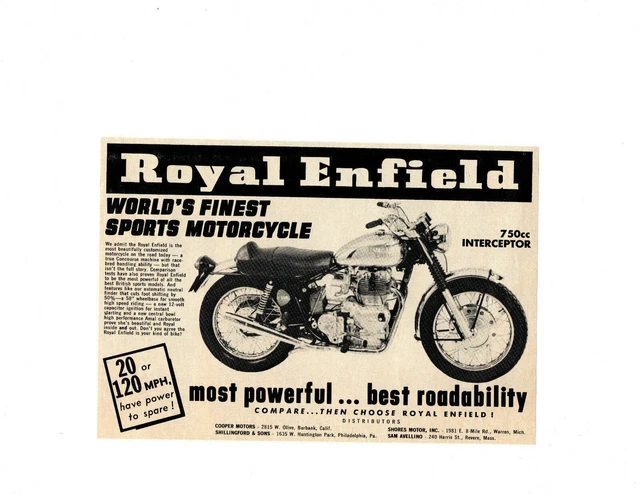 1968 royal enfield interceptor for sale