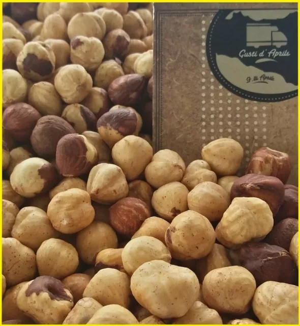 1kg nocciole tostate intere sgusciate italia sicilia croccante nuova produzione