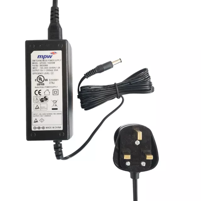 AC DC Power Supply Charger Adapter For Snap On Scanner SOLUS EDGE