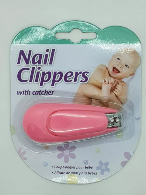 Baby Nail Cutter Clipper With Catcher Manicure Newborn Kid Baby Infant Care Safe