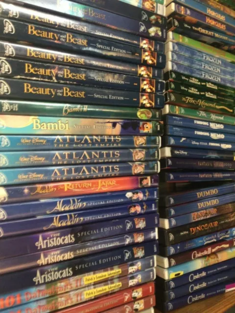 Blu-Ray DVD's Pick & Choose From 100's of Kids Disney Family Flat Rate Ship ‼️‼️