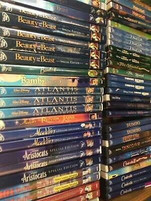 DVD's / Blu-Ray Pick and Choose From 100's of Kids Disney Family Flat Rate Ship