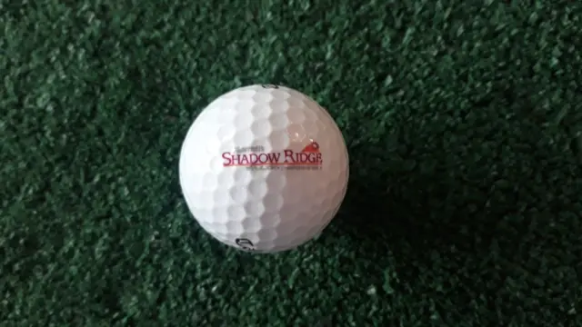 Logo Golf Ball - Marriotts Shadow Ridge Golf, Palm Desert California