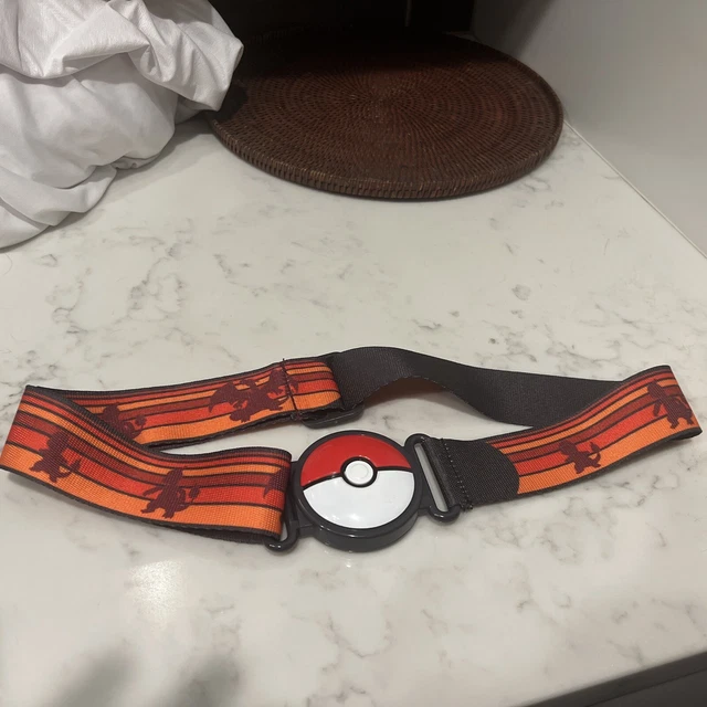 Pokemon Clip 'N' Go Pokeball Adjustable Belt - Charmander Red/Black