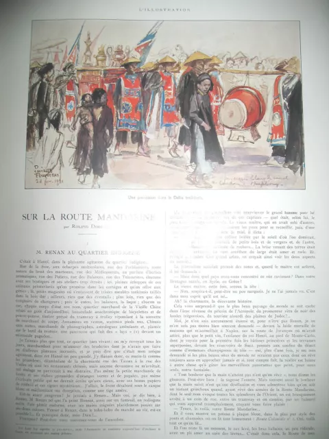 Route Mandarine Indochine Annam Tonkin Hanoï Phu-Qui L'illustration 1925