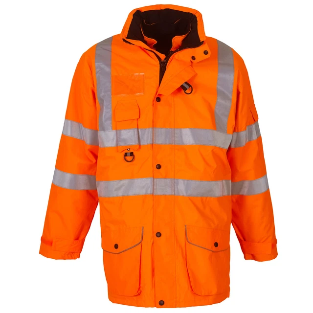 Yoko Hi Vis Multi-Function Breathable & Waterproof 7-In-1 Jacket (Pack (BC4394)