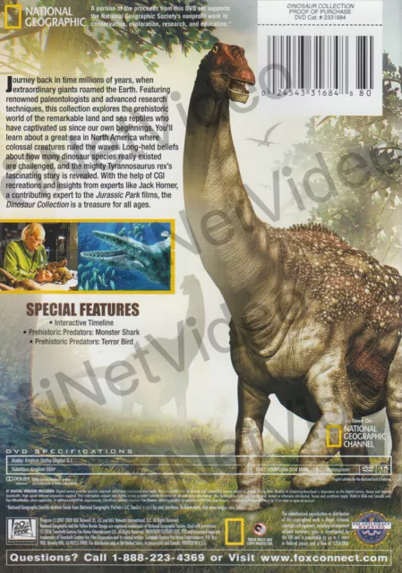 Dinosaur Collection (5-Disc Set) (National Geo New DVD 2