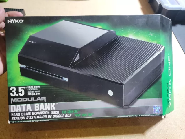 Nyko Data Bank - Data Bank 3.5" Hard Drive Enclosure Upgrade Dock for Xbox One