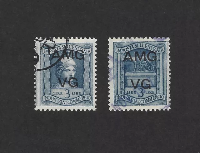 AMG VG Venezia Giulia revenue Industry & Commerce 3L perf.14 both halves used
