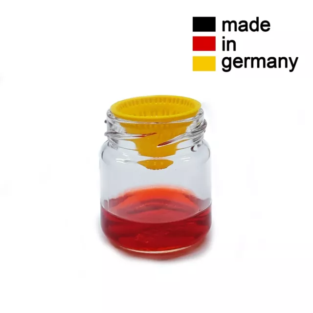 WaKo Mini- Fruchtfliegenfalle-Set Obstfliegen Fruit Fly Trap Essigfliegenfalle