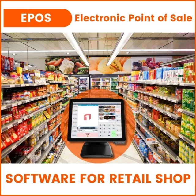 EPOS till  Software for your shop , Touchscreen Supported