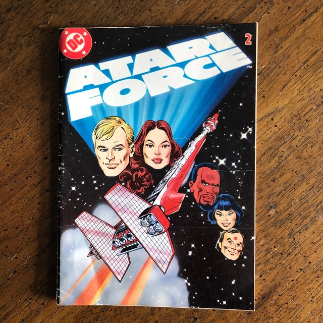 "Atari Force" Volume 1, #2 (DC) 1982 VG ATARI 2600 VG Free Shipping