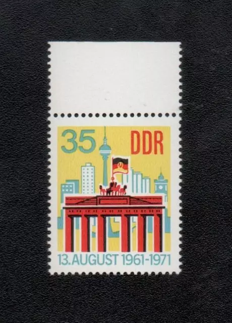 DDR 1971 10 Jahre Mauerbau Berlin Mi.1692 postfrisch *BM485b