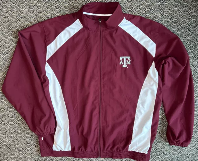 Russell Athletic Texas Aggies AM Team Issue Jacket Size XXL USA Made
