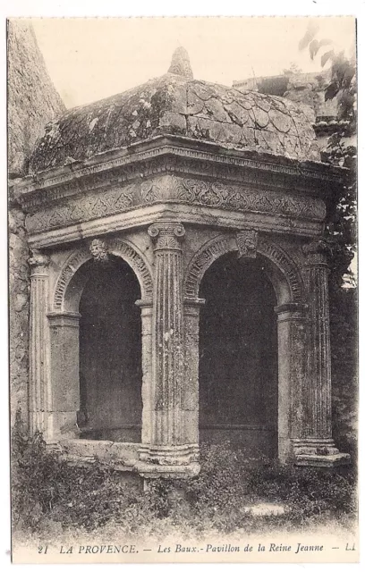 la provence , les baux , pavillon de la reine jeanne