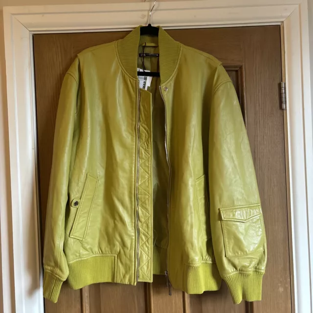 Mens yellow sales jacket zara