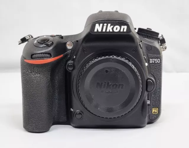 # Nikon D750 Digital SLR Camera Full Frame 24.3MP No WiFi (12121 CUT)S/N 5519548