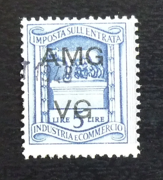Trieste - Italy - AMG - VG Ovp. Revenue Stamp - Slovenia Yugoslavia US 2