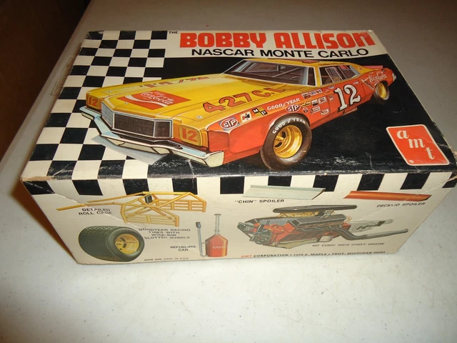Action 1:24 Bobby Allison #12 Coca Cola Malibu 1974 - Finestra Trasparente