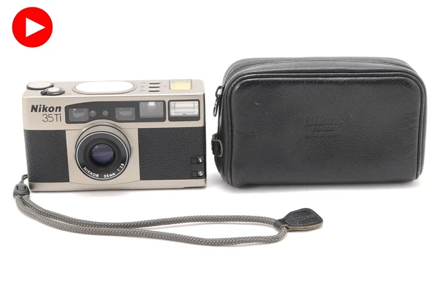 READ【N MINT++ w/ Case】Nikon 35Ti 35 Ti 35mm Point & Shoot Film Camera From JAPAN