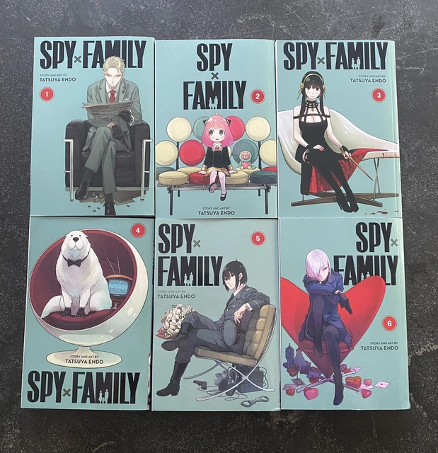 Spy X Family English Manga Set FOR SALE! PicClick UK Spy X Family English Manga Set FOR SALE! PicClick UK