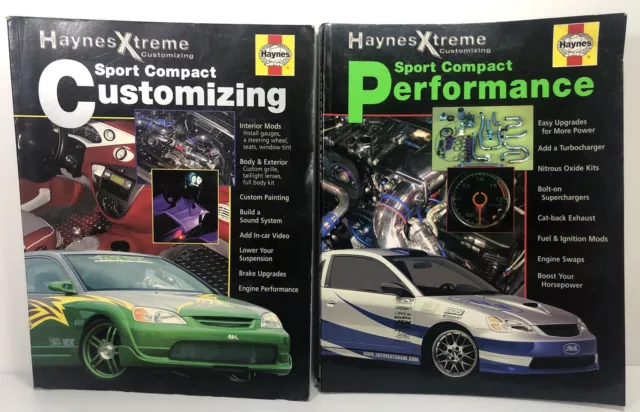 Haynes Xtreme Customizing Sports Compact Customizing + Performance Manuals