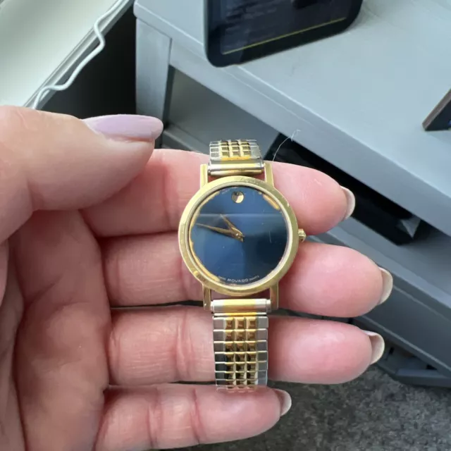 Women’s Movado Watch Blue Dial