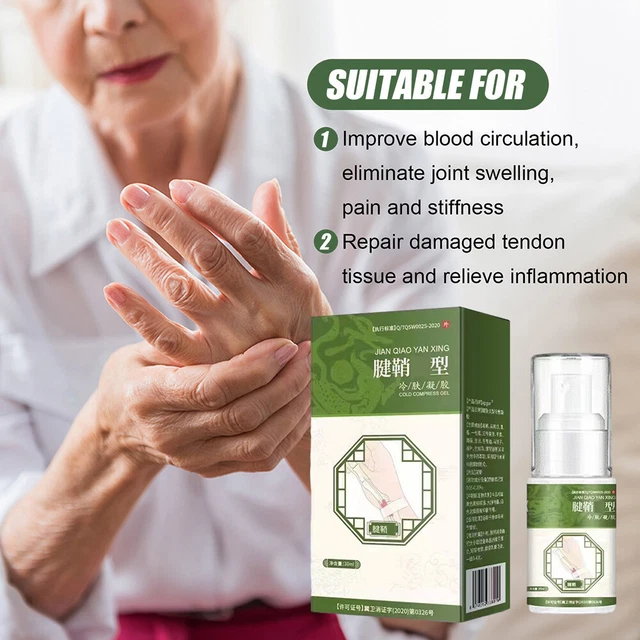 TENDON SHEATH PAIN and Heel Spray Tenosynovitis Cold Compress Gel Leg