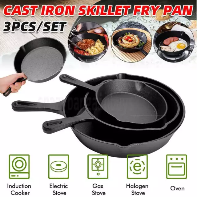 NON-STICK GRILL PAN Korean Round Barbecue Plate Frying Pan Bakeware $32.82  - PicClick AU