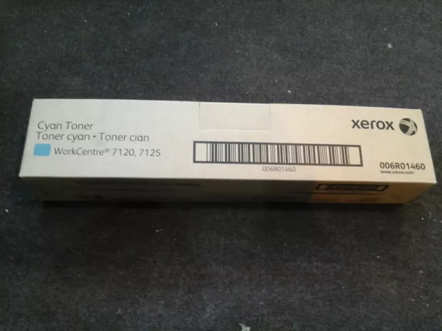 Genuine Xerox Cyan Toner Workcentre 7120 7125 7220 7225 006R01460 New A-