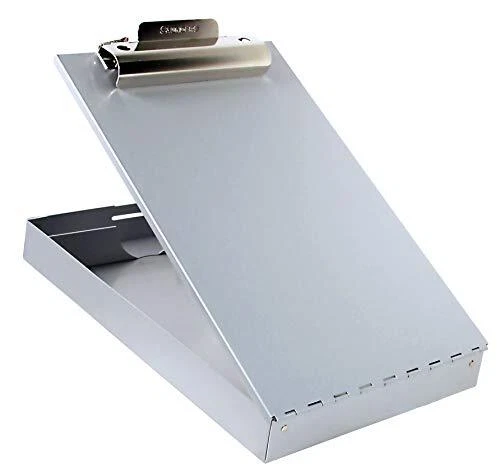 Saunders Recycled Aluminum Redi-Rite Storage Clipboard with Self-Locking Latc...